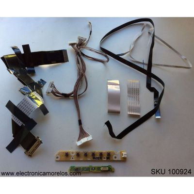 KIT DE CABLES PARA TV PANASONIC / TNPA5624 / TNPA5604 / MODELO TC-L42E5X